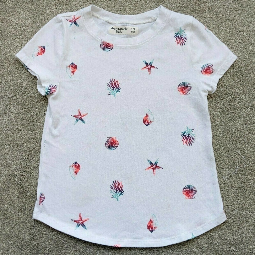 Abercrombie Seashell Tee 5/6